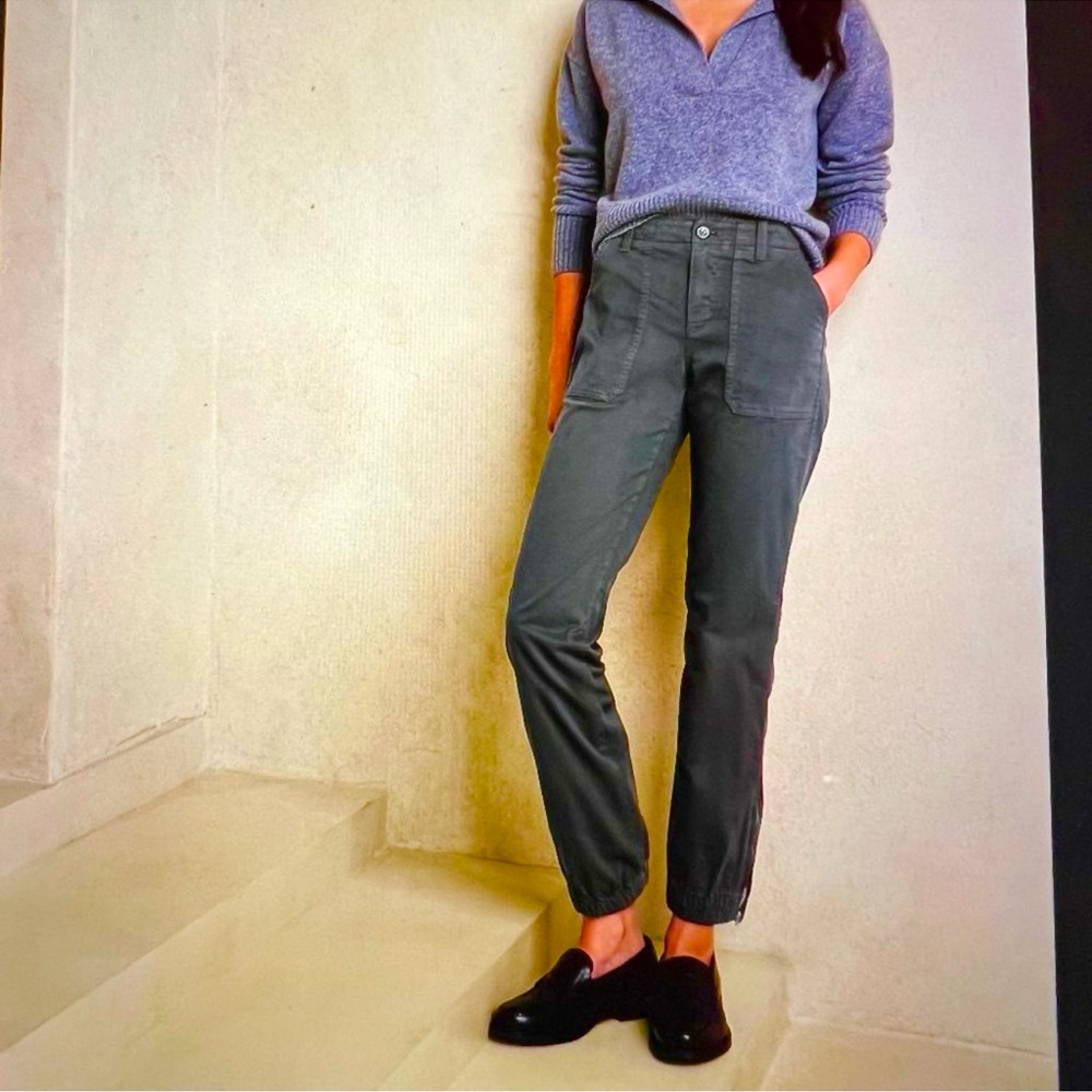 Banana Republic Navy Blue Slim Utility Joggers